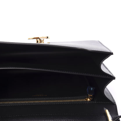 Burberry Grained Calfskin Medium TB Bag Black 4 of 8