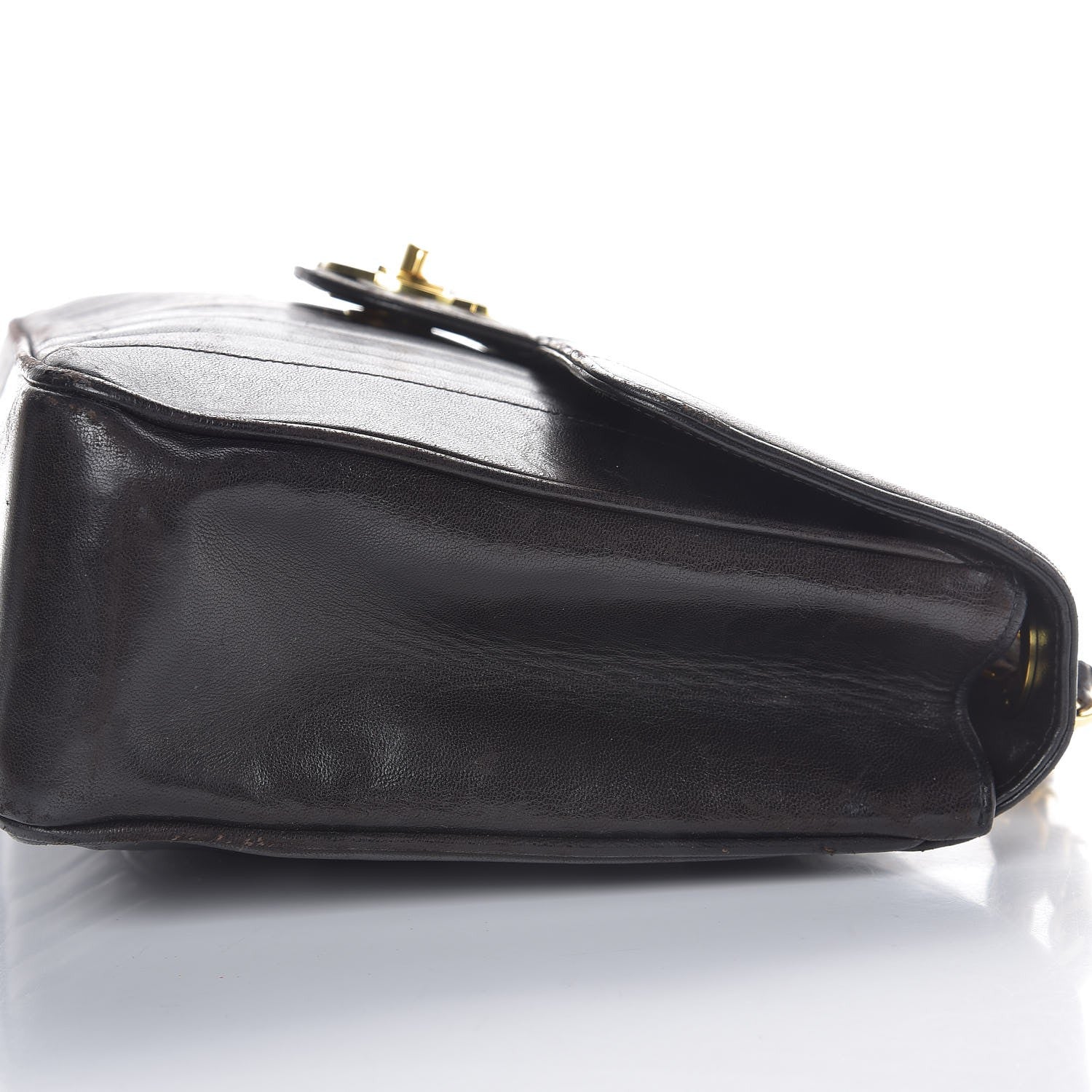 Chanel Lambskin Vertical Quilt Jumbo Single Flap Black 15 of 15