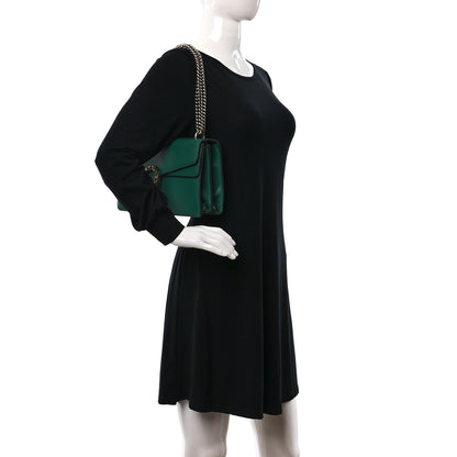 Gucci Pebbled Calfskin Small Dionysus Shoulder Bag Emerald 4 of 27