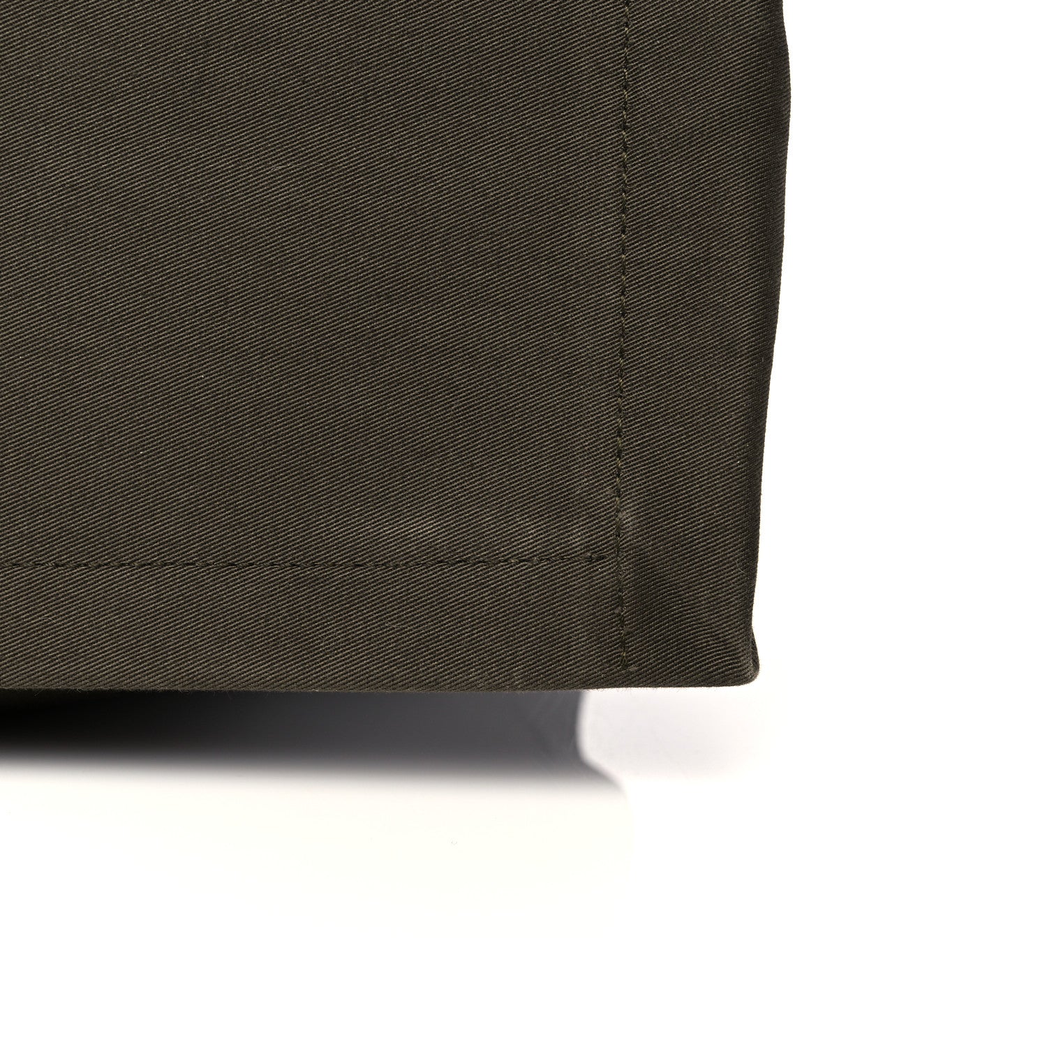 Saint Laurent Linen Calfskin Rive Gauche Tote Khaki 22 of 24