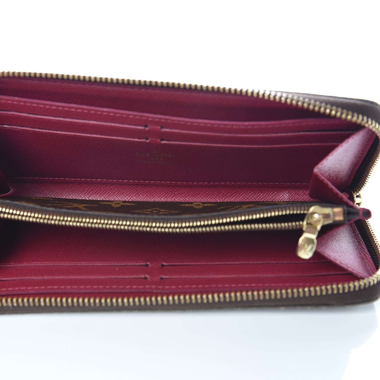 Louis Vuitton Monogram Clemence Wallet Fuchsia 5 of 10