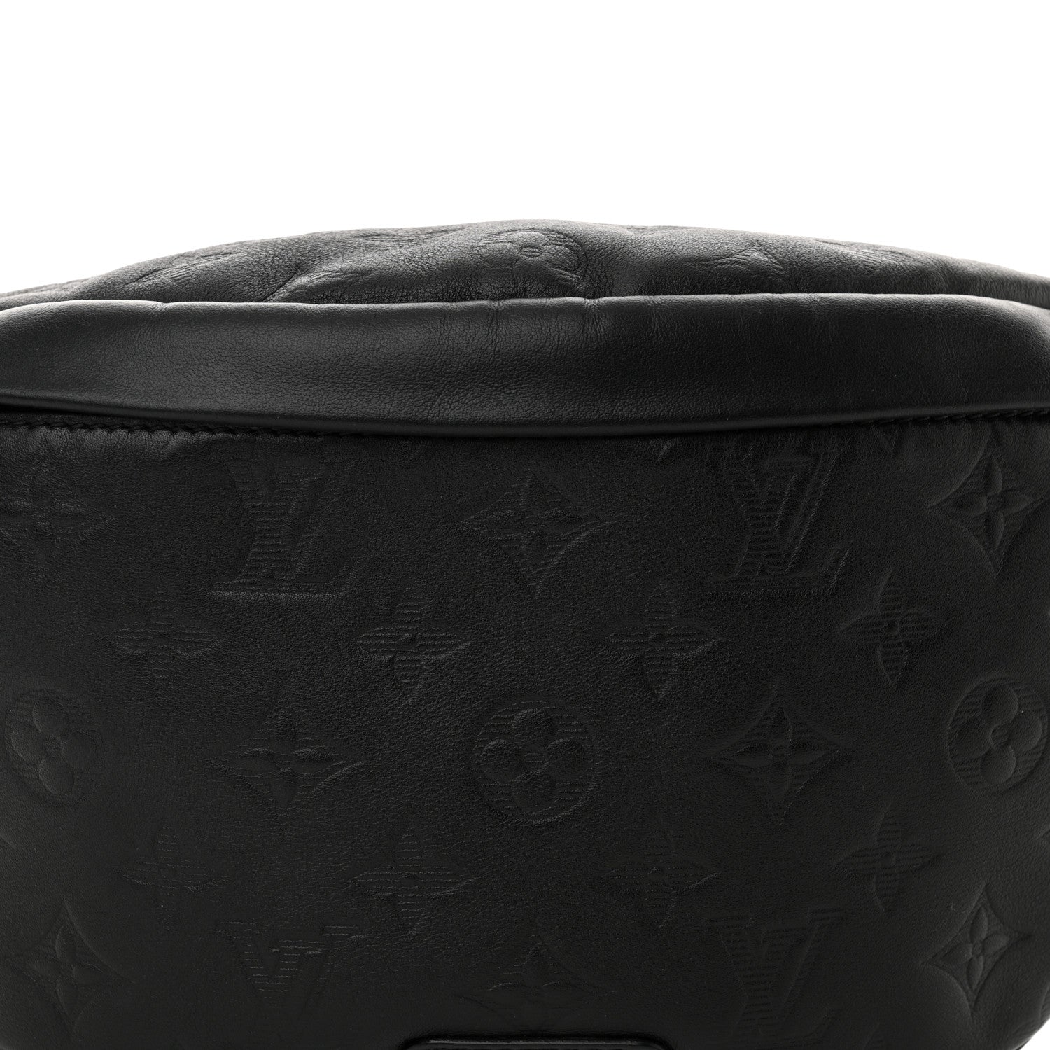 Louis Vuitton Calfskin Monogram Shadow Discovery Bumbag Black 7 of 9