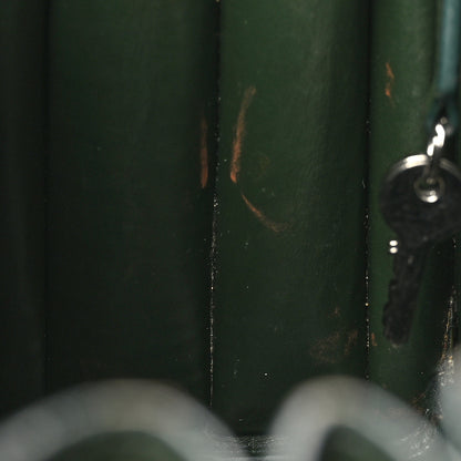 Saint Laurent Calfskin Crocodile Embossed Nano Sac De Jour Dark Green 16 of 20