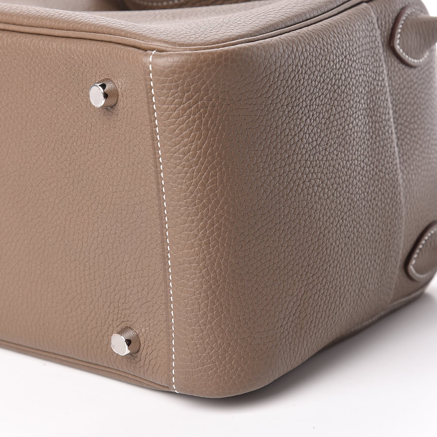 Hermes Taurillon Clemence Lindy 30 Etoupe 10 of 13