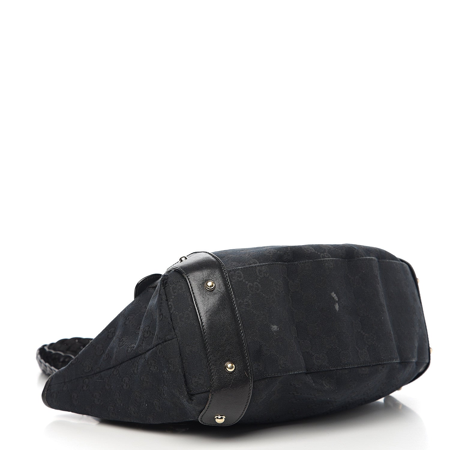 Gucci Monogram Medium Pelham Shoulder Bag Black 3 of 13