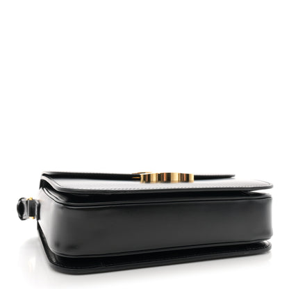 Celine Shiny Calfskin Medium Triomphe Black 4 of 11