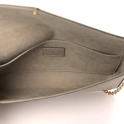 Louis Vuitton Epi Felicie Pochette Chain Wallet Galet 5 of 8