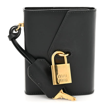 Miu Miu Nappa Diary Pencil Case Set Black 5 of 13