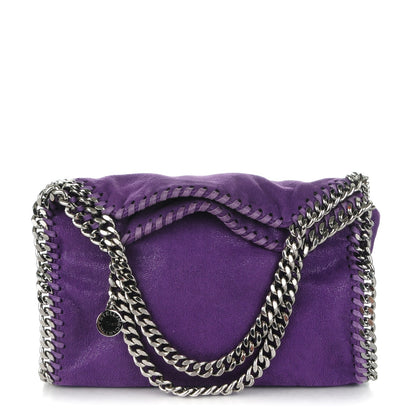 Stella McCartney Shaggy Deer Mini Falabella Tote Bright Purple 1 of 9