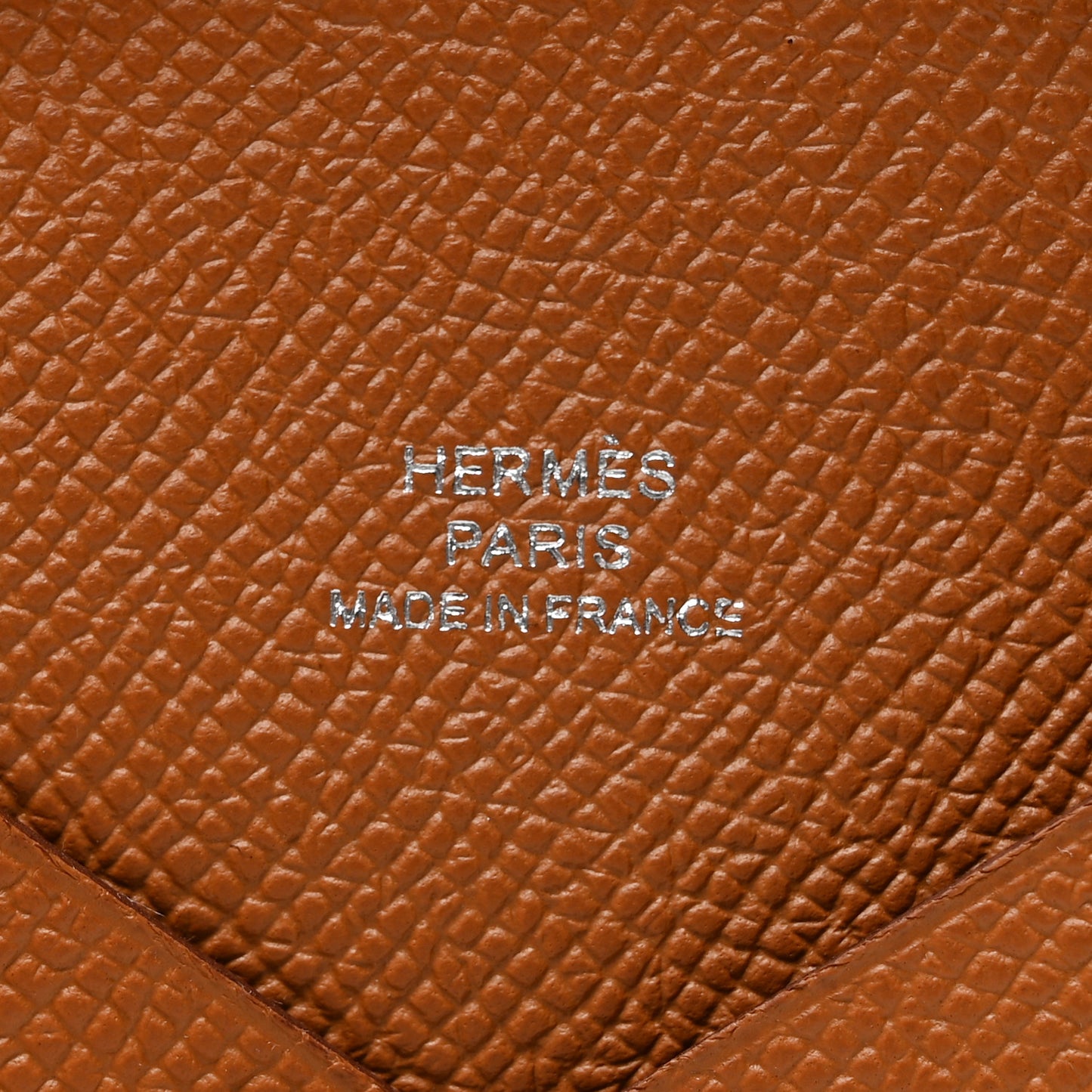 Epsom Calvi Card Case Gold