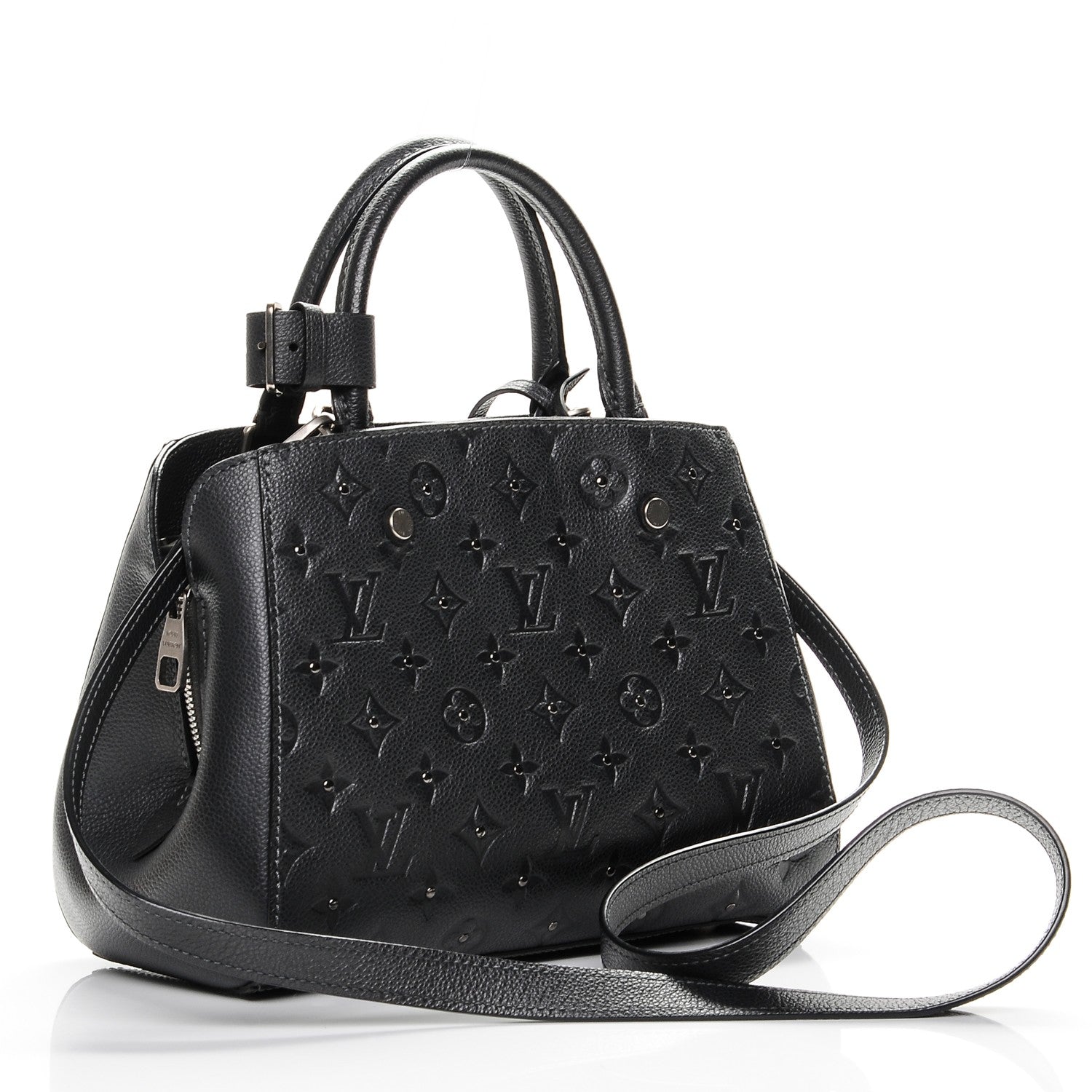 Louis Vuitton Empreinte Studded Montaigne BB Platine 3 of 11