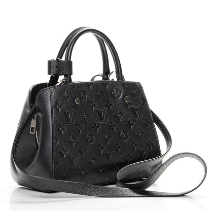 Louis Vuitton Empreinte Studded Montaigne BB Platine 3 of 11