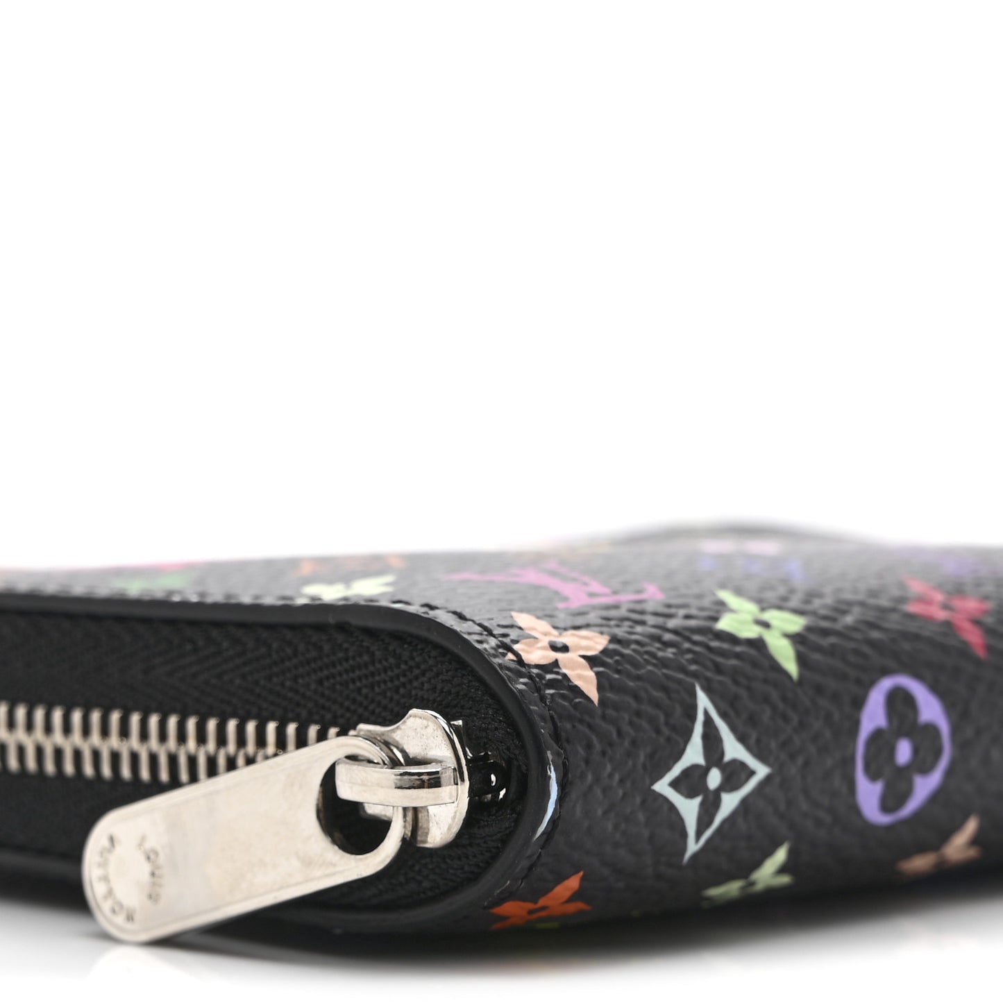 LV x TM Monogram Multicolor Zippy Coin Purse Black