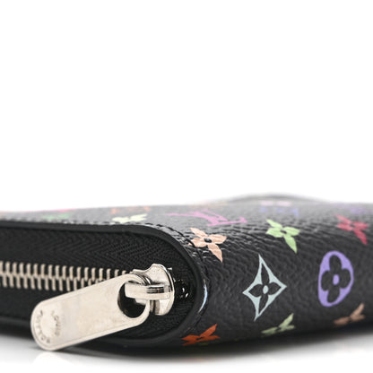 Louis Vuitton LV x TM Monogram Multicolor Zippy Coin Purse Black 7 of 8