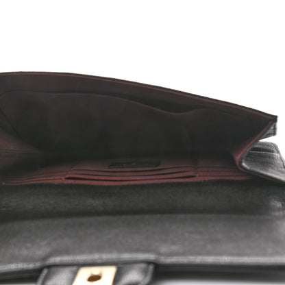 Chanel Caviar Quilted Square Flap Clutch Black 5 of 8