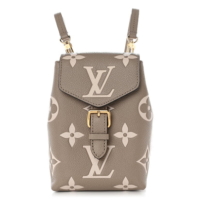 Louis Vuitton Empreinte Monogram Giant Tiny Backpack Tourterelle Cream 1 of 9