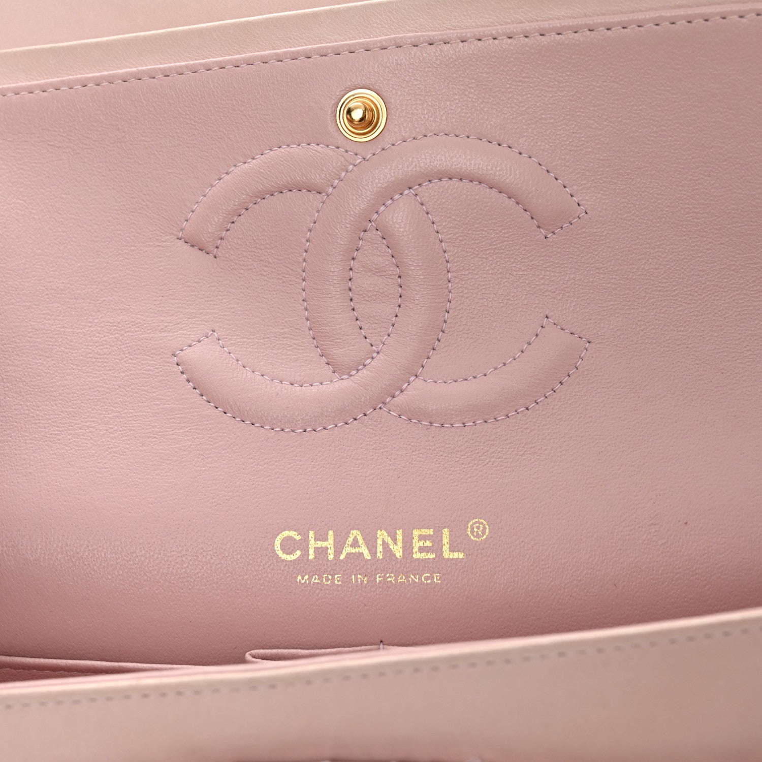 Chanel Tweed Medium Double Flap Pink 6 of 11