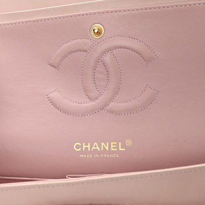 Chanel Tweed Medium Double Flap Pink 6 of 11