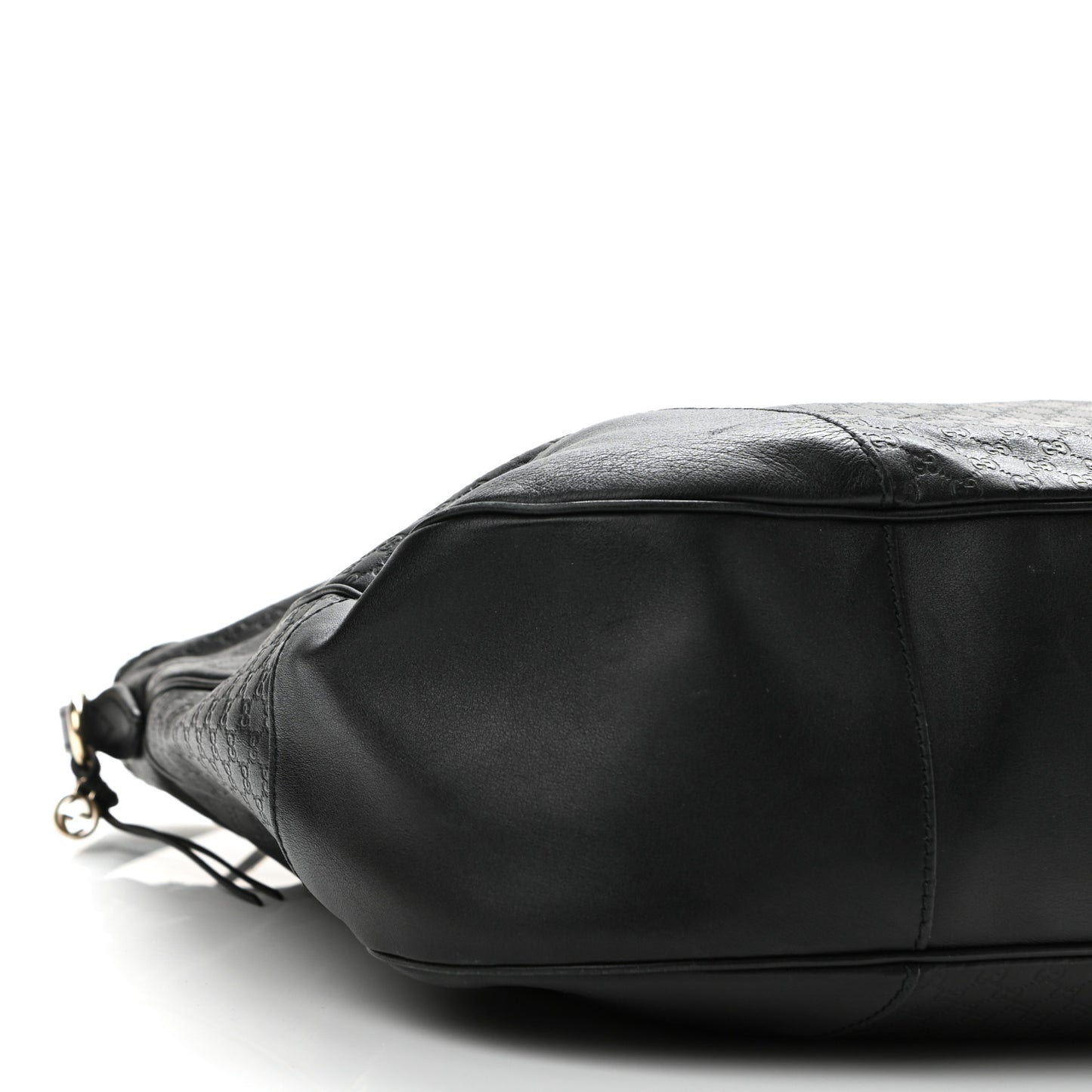 Soft Microguccissima Margaux Hobo Black