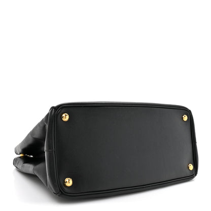 Prada Saffiano Lux Medium Galleria Double Zip Black 4 of 12