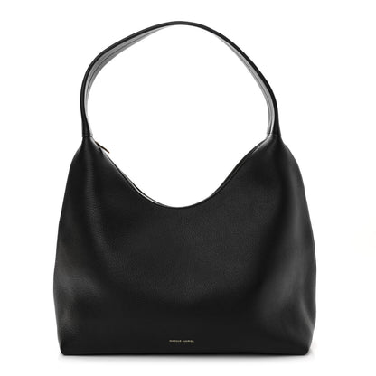 Mansur Gavriel Calfskin Candy Hobo Black 1 of 11