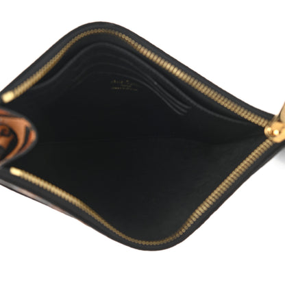 Louis Vuitton Empreinte Monogram Giant Wild at Heart Pochette Melanie MM Black 5 of 8