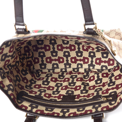 Gucci Monogram Medium Jolicoeur Tote Brown 7 of 10