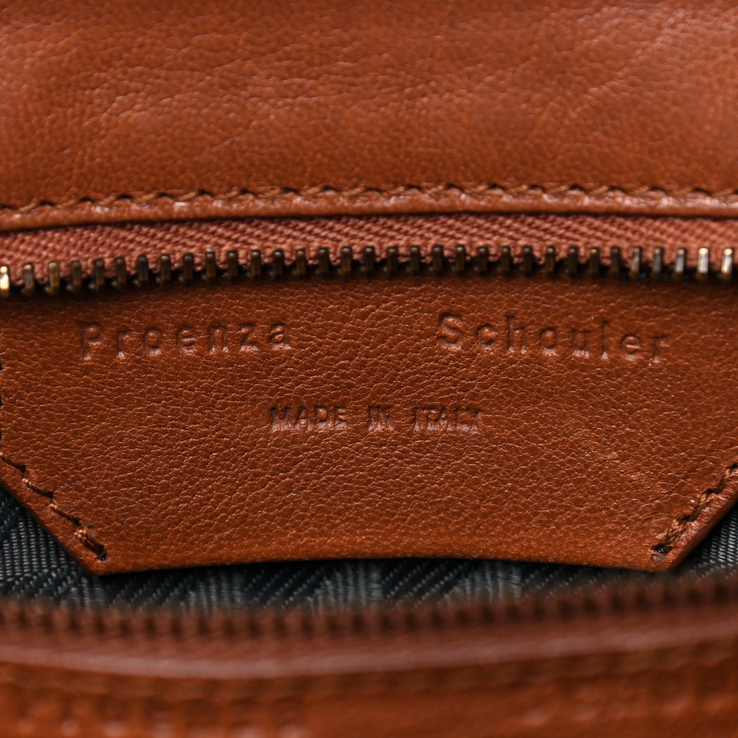 Lambskin Large PS1 Satchel Saddle