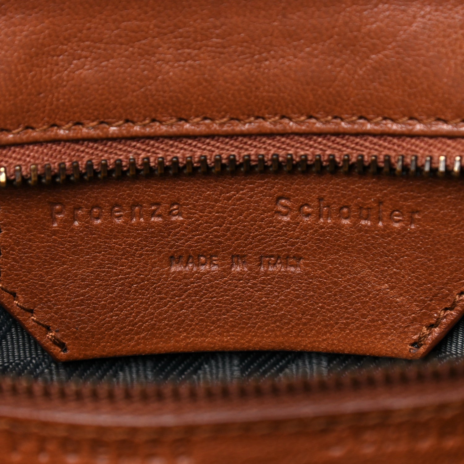 Proenza Schouler Lambskin Large PS1 Satchel Saddle 7 of 25