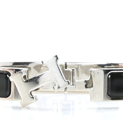 Hermes Enamel Narrow Clic Clac H Bracelet PM Black 4 of 5
