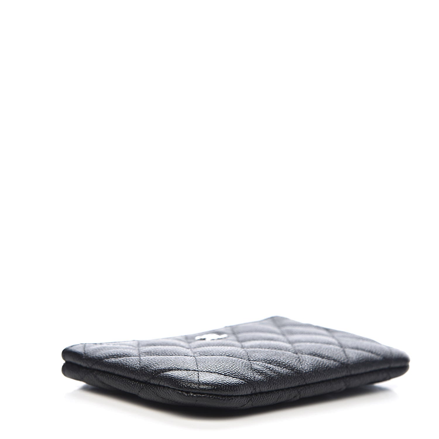 Chanel Caviar Quilted Small Cosmetic Case Black 4 of 8