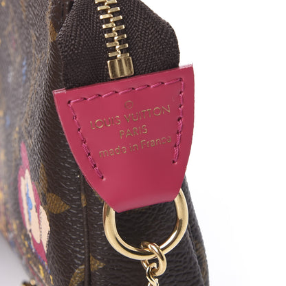 Louis Vuitton Monogram 2020 Christmas Animation Roller Coaster Mini Pochette Accessories Pivoine 6 of 8