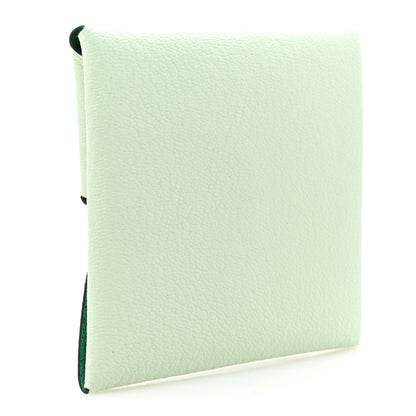 Hermes Chevre Mysore Bastia Verso Coin Purse Vert Fizz Menthe 4 of 10