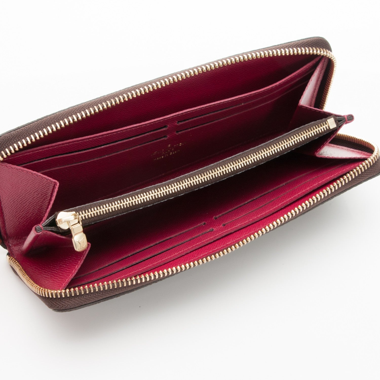 Louis Vuitton Monogram Clemence Wallet Fuchsia 5 of 7