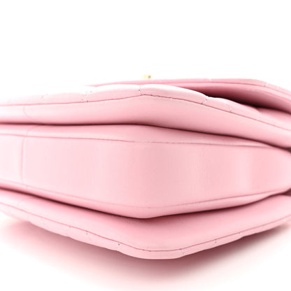 Chanel Lambskin Quilted Mini Trendy CC Dual Handle Flap Bag Pink 10 of 12