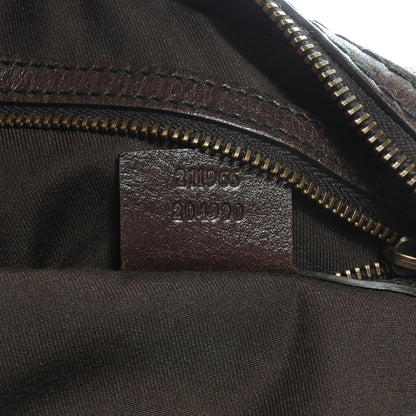 Gucci Monogram Medium Jockey Tote 7 of 7