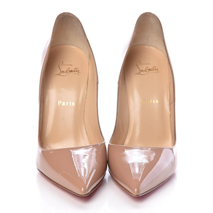 Christian Louboutin Patent So Kate 120 Pumps 39.5 Nude 2 of 13