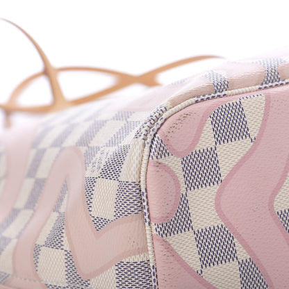 Louis Vuitton Damier Azur Tahitienne Neverfull MM 20 of 23