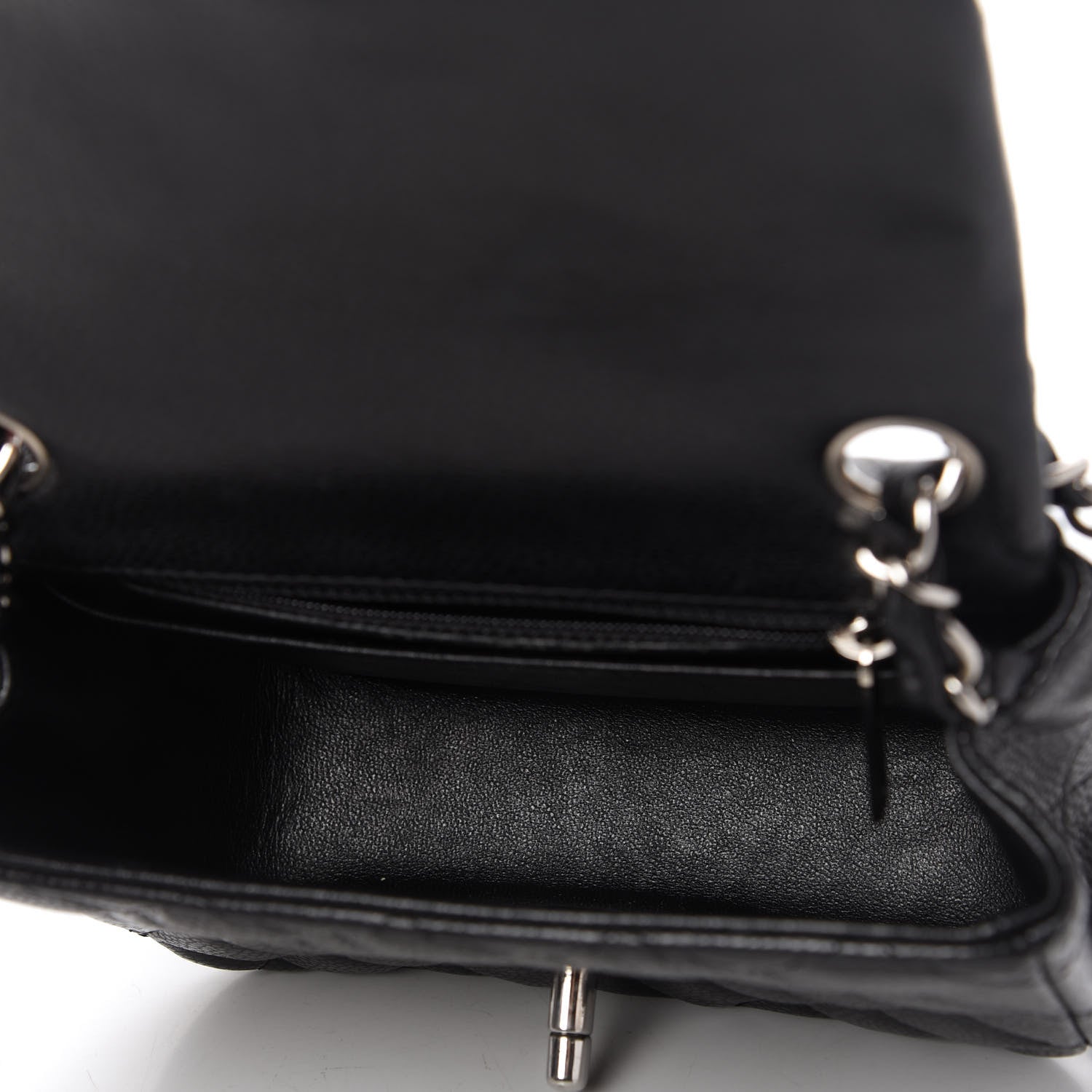 Chanel Caviar Quilted Mini Square Flap Black 5 of 11