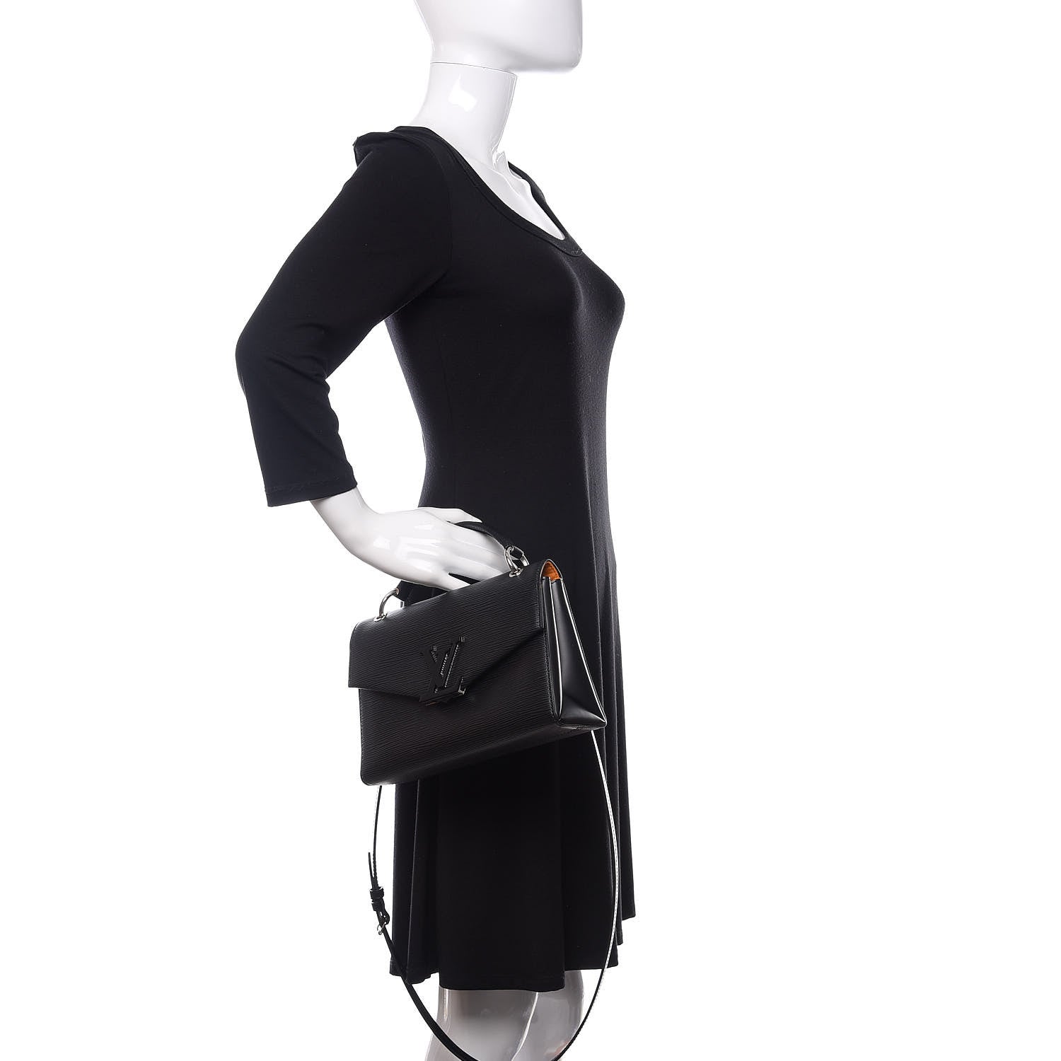 Louis Vuitton Epi Pochette Grenelle Black 3 of 11