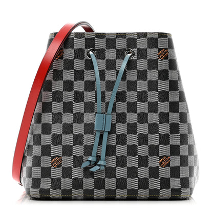 Louis Vuitton Damier Neonoe Black White 1 of 11