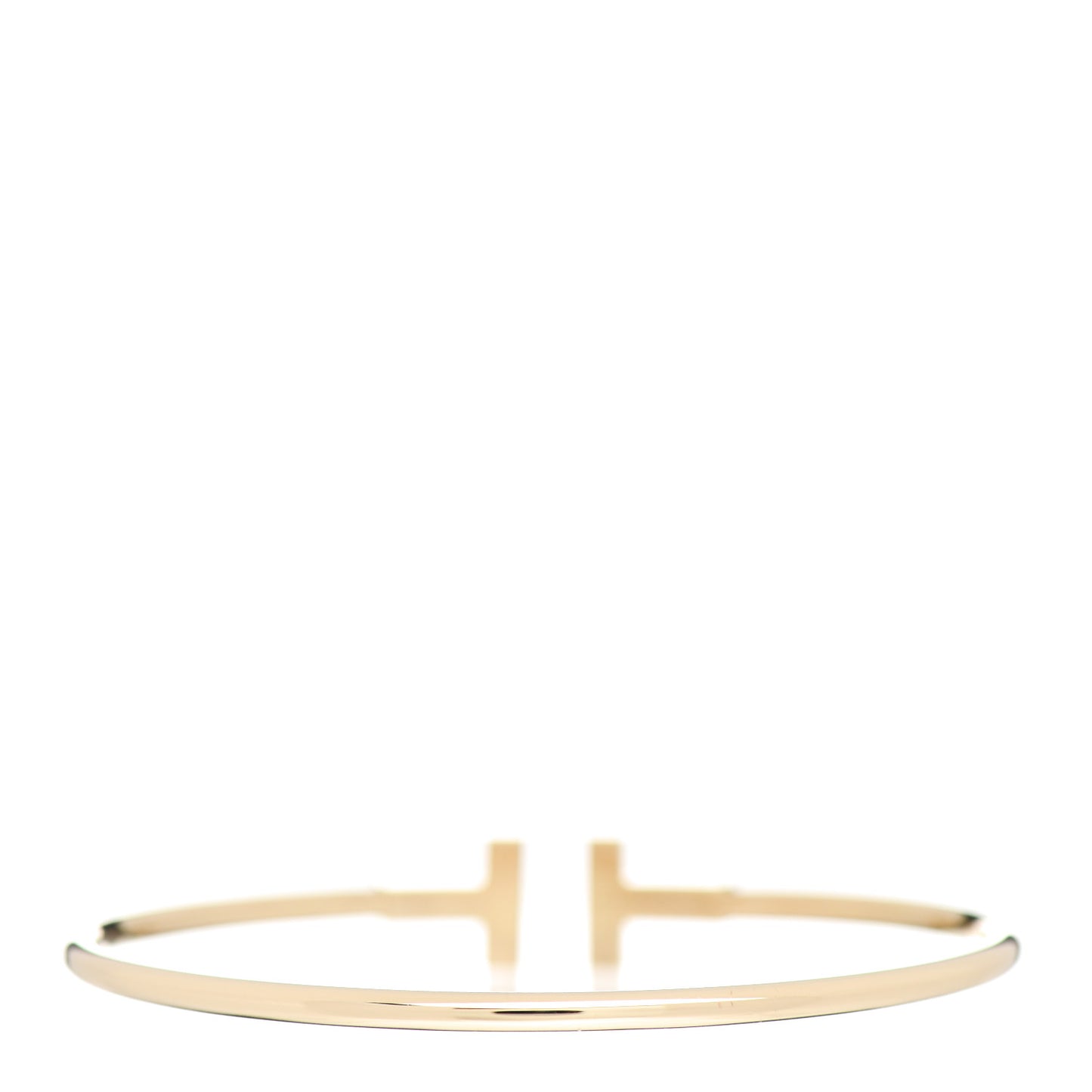 18K Yellow Gold T Wire Bracelet