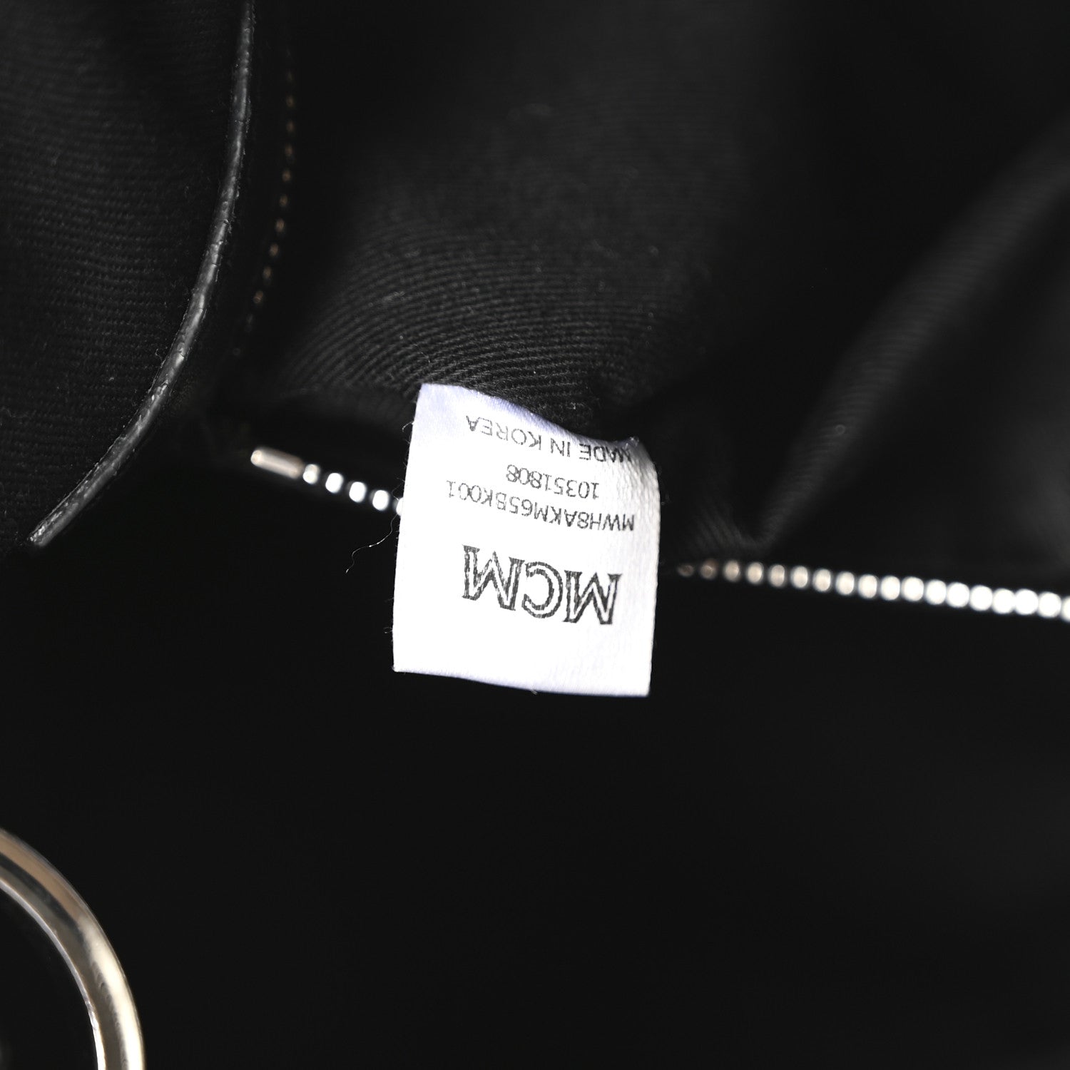 MCM Visetos Large Klara Hobo Black 7 of 10