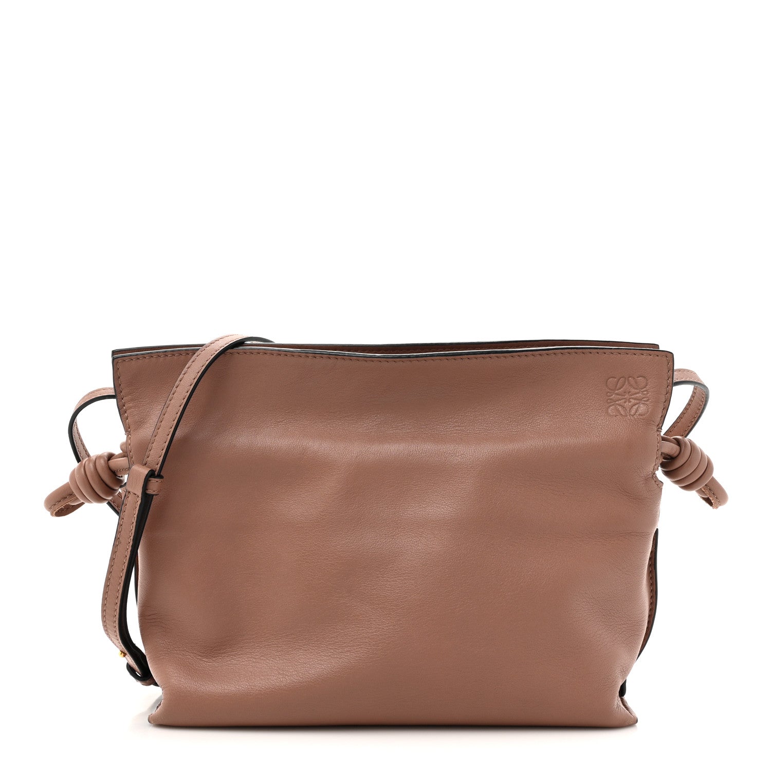 Loewe Calfskin Mini Flamenco Knot Bag Blush 1 of 11