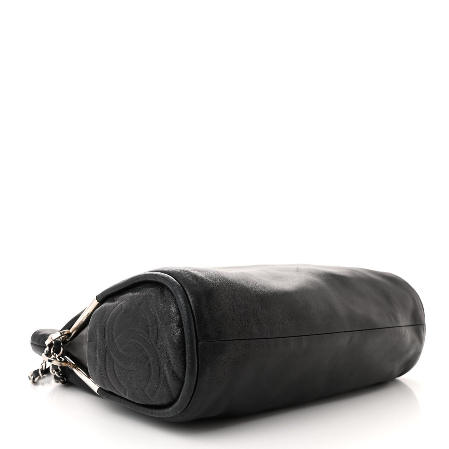 Lambskin Medium Ultimate Soft Tote Black