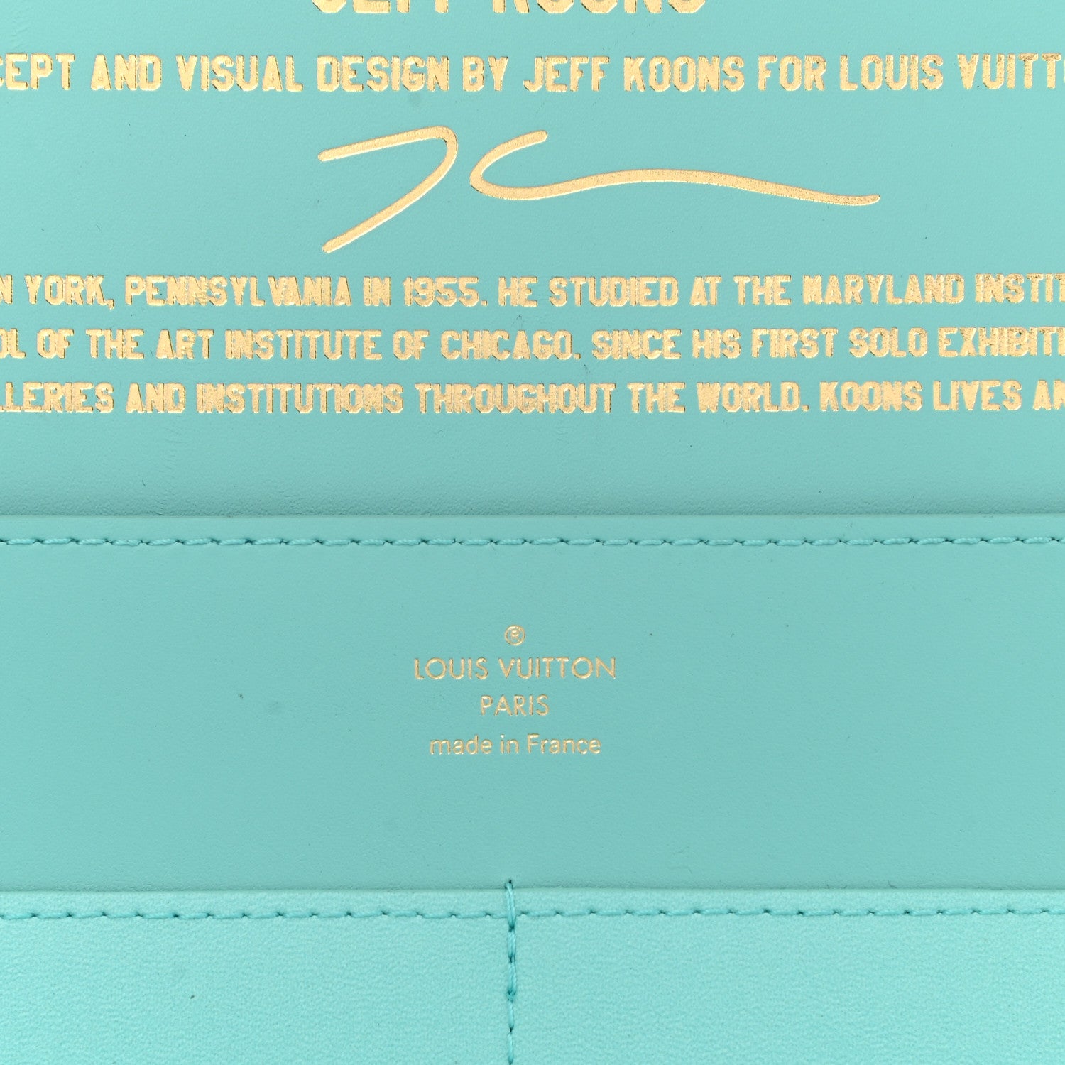 Louis Vuitton Masters Da Vinci Laptop Case Vert D’eau 6 of 8