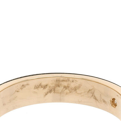Cartier 18K Yellow Gold Diamond 4mm LOVE Wedding Band Ring 56 7.5 5 of 6