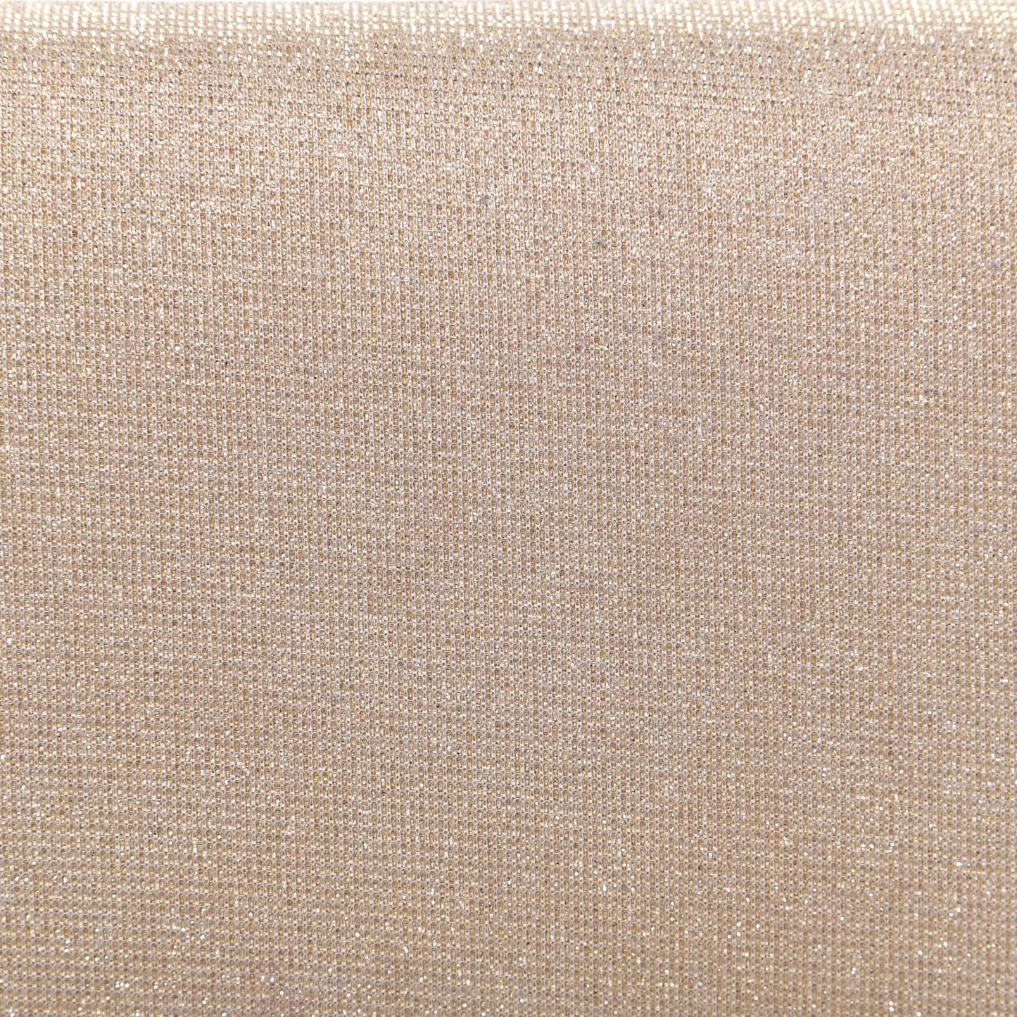 Metallic Sparkle Fabric Monogram Chain Wallet Platino