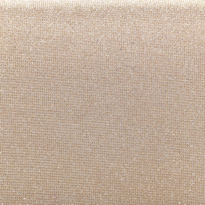 Saint Laurent Metallic Sparkle Fabric Monogram Chain Wallet Platino 10 of 13