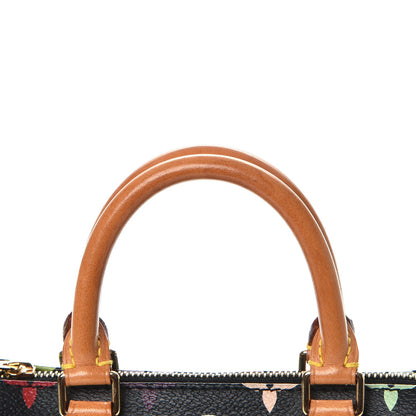 Louis Vuitton Monogram Multicolor Mini Sac HL Speedy Black 8 of 8